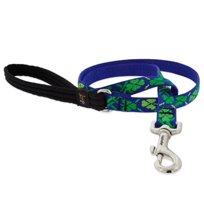 Lupine 3/4" Lucky 6' Padded Handle Leash