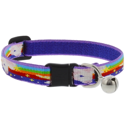 Retired Lupine 1/2" Little Unicorn Cat Safety Collar with Bell