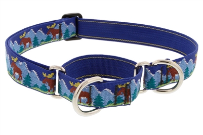 Retired Lupine 1" Moose Mania 15-22" Martingale Training Collar