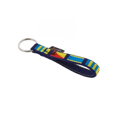 Retired Lupine 1/2" Signal Flags Keychain