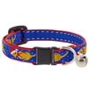 Lupine 1/2" Snow Pup Cat Safety Collar with Bell