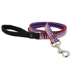 Lupine 3/4" Stars N Stripes 4' Padded Handle Leash