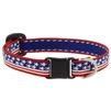 Lupine 1/2" Stars N Stripes Cat Safety Collar