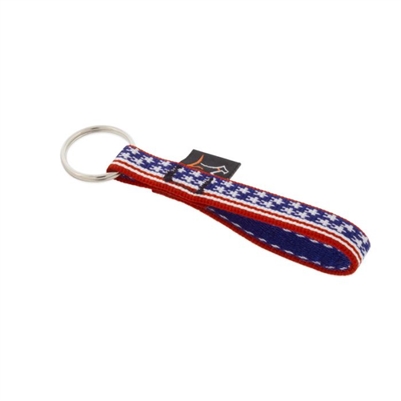 Lupine 1/2" Stars N Stripes Keychain