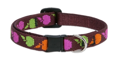 Retired Lupine 1/2" Candy Apple Cat Safety Collar