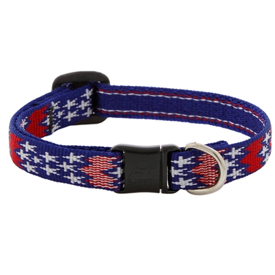 Retired Lupine 1/2" America Cat Safety Collar