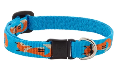 Retired Lupine 1/2" Foxy Paws Cat Safety Collar 