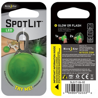 NiteIze SpotLit Green