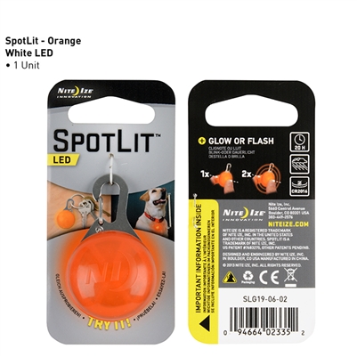 NiteIze SpotLit Orange