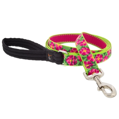 Lupine 1" Petunias 6' Padded Handle Leash