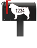 Australian Shepherd Vinyl Mailbox Decals Qty. (2) One for Each Side