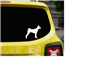 Basenji Vinyl Window Decal