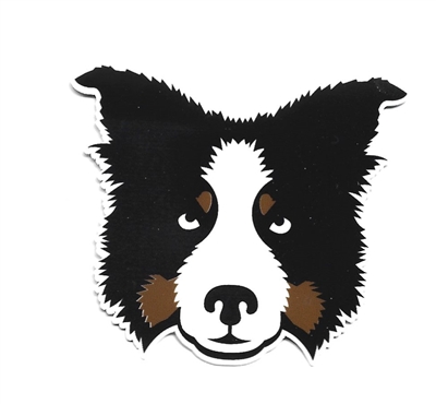 Black and Brown Dog Sticker