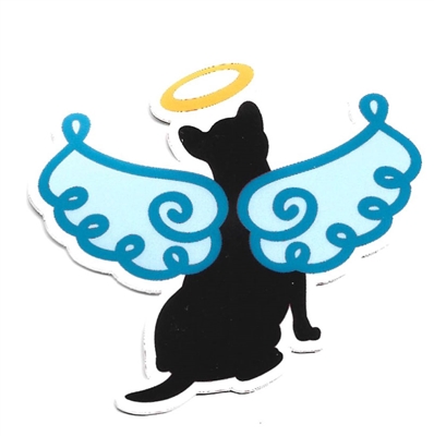 Angel Cat Sticker