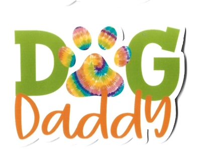 Dog Daddy Sticker