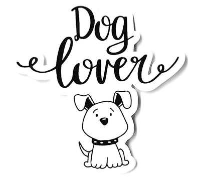 Dog Lover Sticker