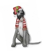 Great Dane 2 Christmas Sticker