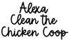 Chicken Coop Vinyl Decals