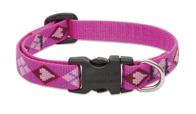 Lupine 1/2" Puppy Love 10-16" Adjustable Collar