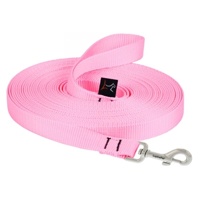 Lupine 3/4" Pink Training Lead (15' or 30')