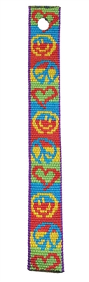 Lupine 3/4" Peace Pup Bookmark - Includes Matching Tassel