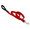 Lupine 1" Red 4' Padded Handle Leash