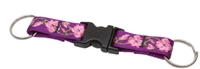 Lupine 3/4" Rose Garden Buckle Keychain