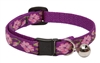 Lupine 1/2" Rose Garden Cat Safety Collar with Bell