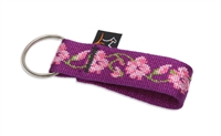 Lupine  1" Rose Garden Keychain