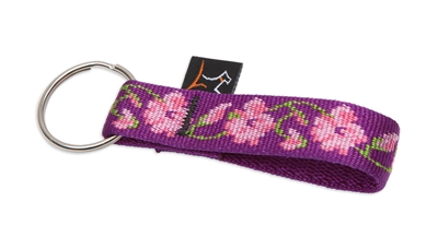 Lupine 3/4" Rose Garden Keychain