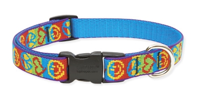 Retired Lupine 3/4" Peace Pup 13-22" Adjustable Collar
