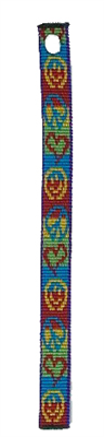 Retired Lupine 1/2" Peace Pup Bookmark - Includes Matching Tassel