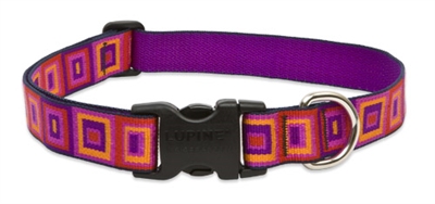 Retired Lupine 1" Ruby Cube 25-31" Adjustable Collar