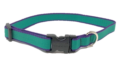 Retired Lupine 3/4" Trimline Solid Green 15-25" Adjustable Collar