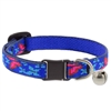 Lupine 1/2" Social Butterfly Cat Safety Collar with Bell