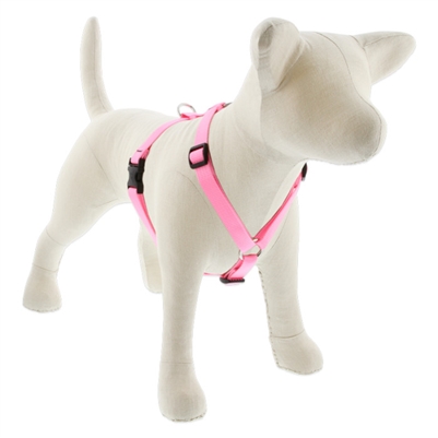 Lupine 3/4" Pink 14-24" Roman Harness