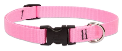 Lupine 3/4" Pink 15-25" Adjustable Collar