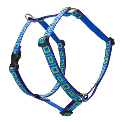 Lupine 1" Sea Glass 20-32" Roman Harness