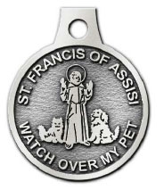 St. Francis of Assisi Pet Tag - Made in the USA