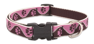 Retired Lupine 3/4" Tickled Pink 15-25" Adjustable Collar