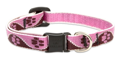 Retired Lupine 1/2" Tickled Pink Cat Safety Collar