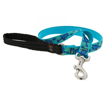 Lupine 3/4" Turtle Reef 4' Padded Handle Leash