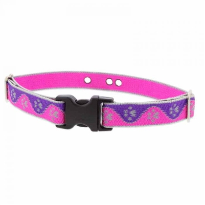 Lupine High Lights 1" Pink Paws Underground Fence Collar