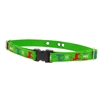 Retired Lupine 3/4" Happy Holidays Green 16-24" Underground Fence Collar