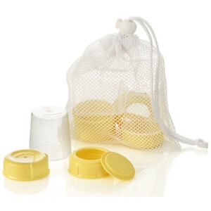 Medela Breast Milk Bottle Spare Parts - 3 Sets Of Parts