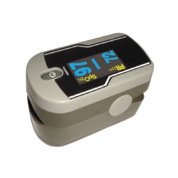 Oximeter Plus Clip On C21 Finger Pulse Oximeter with Carrying Case Free Ground Shipping 48 US States