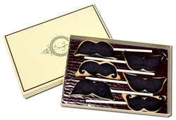 Movember Mustache Cookie Pops Gift Box