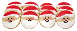 Santa Sugar Cookies