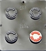 1625 Happy Birthday Oreo Cookie Chocolate Candy Mold