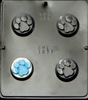 1671 Paw Print "Blue's Clues" Oreo Cookie Chocolate Candy Mold